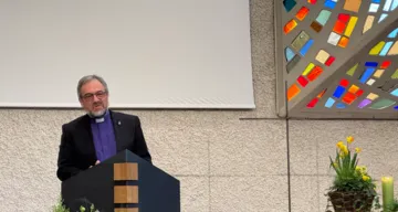 Bischof Harald Rückert predigt an der ZK MSE 2025 in Winterthur