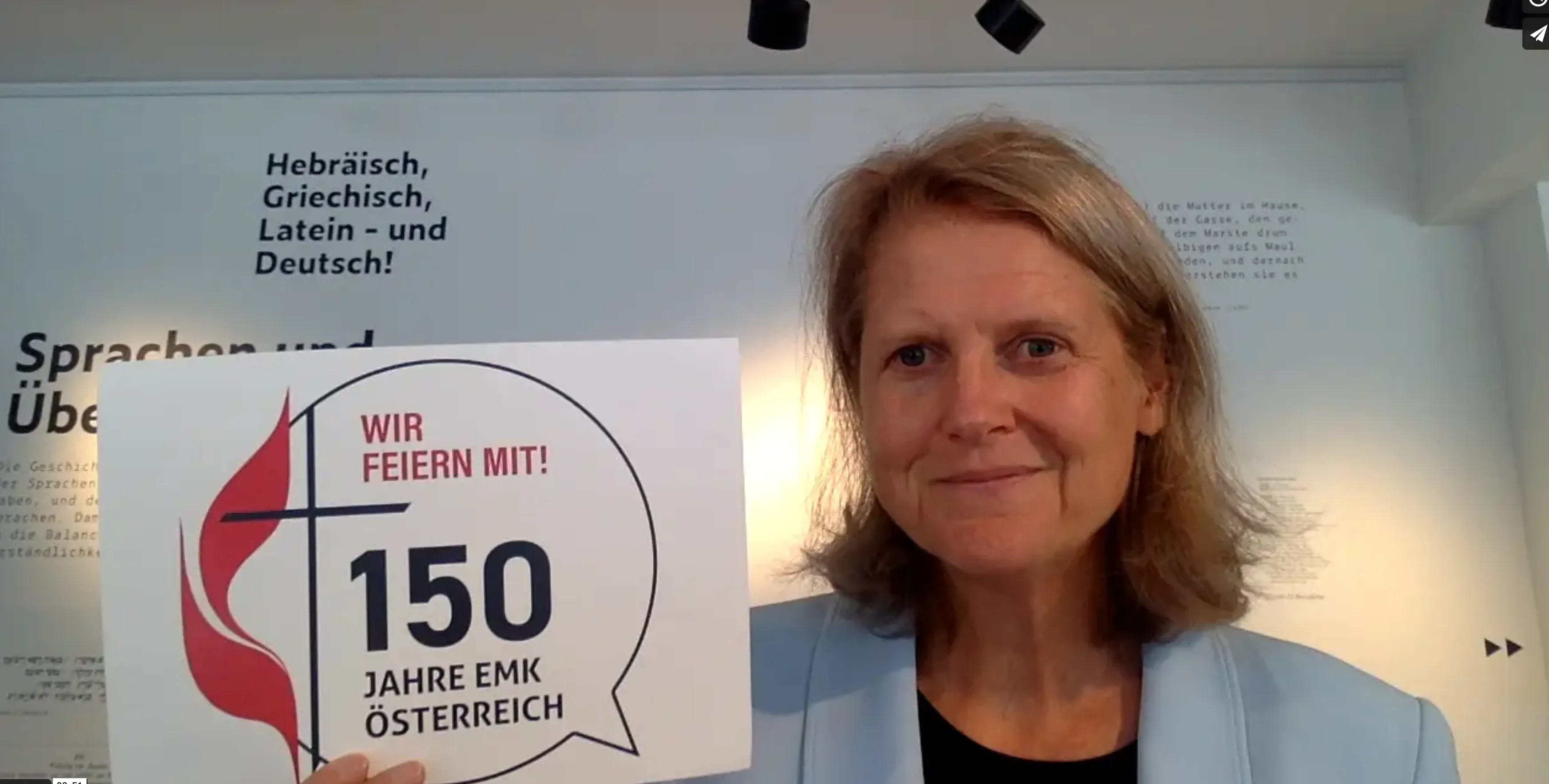 Grußbotschaft von der Österreichischen Bibelgesellschaft