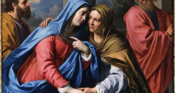 Maria besucht Elisabet