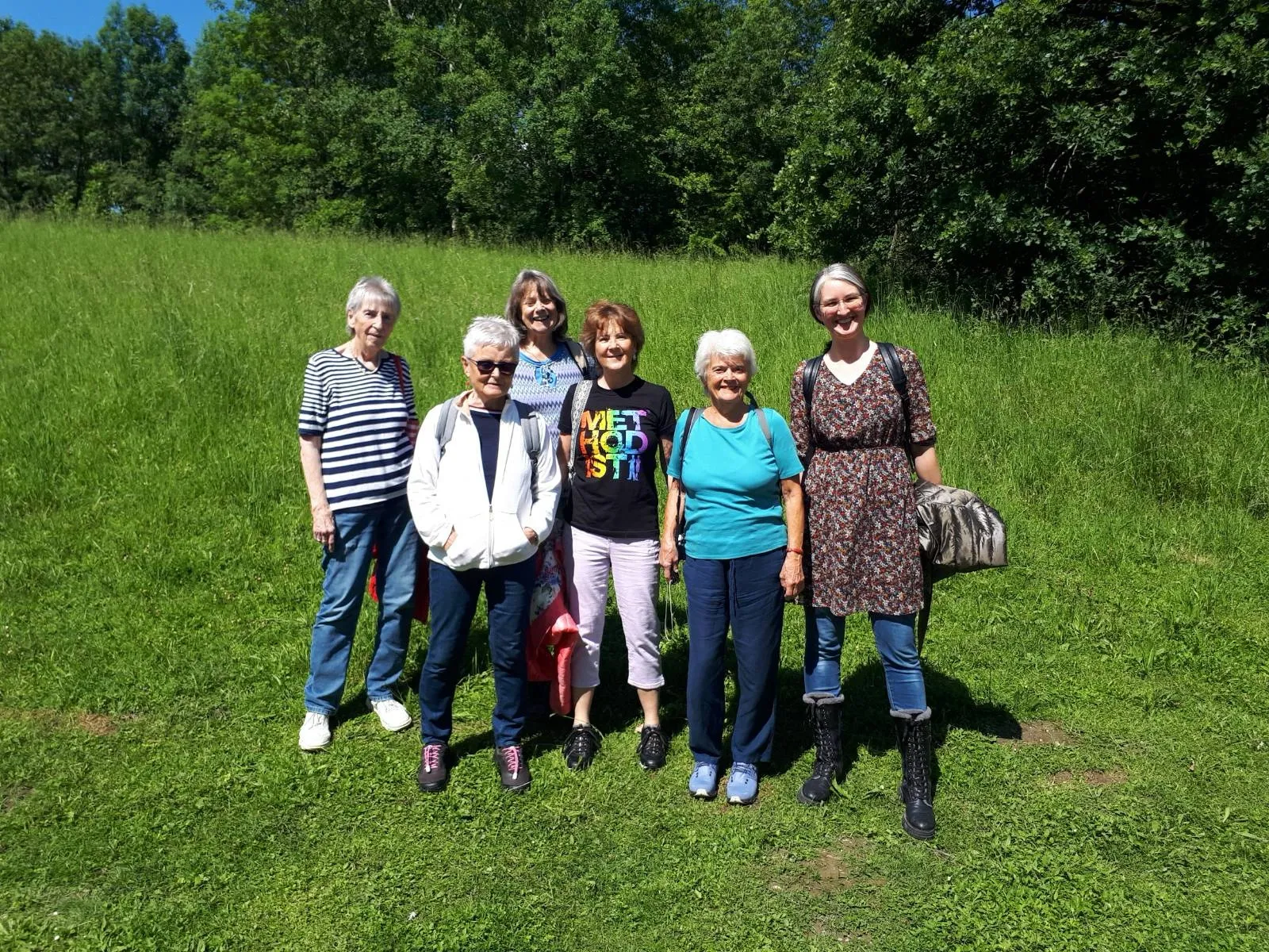 Ausflug der Frauen (EmK Salzburg) ins Bluntautal Gruppenbild