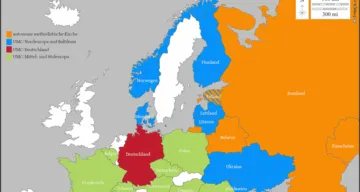 Nach der bis 2025 erfolgten Trennung entsteht in Eurasien voraussichtlich eine autonome methodistische Kirche.
