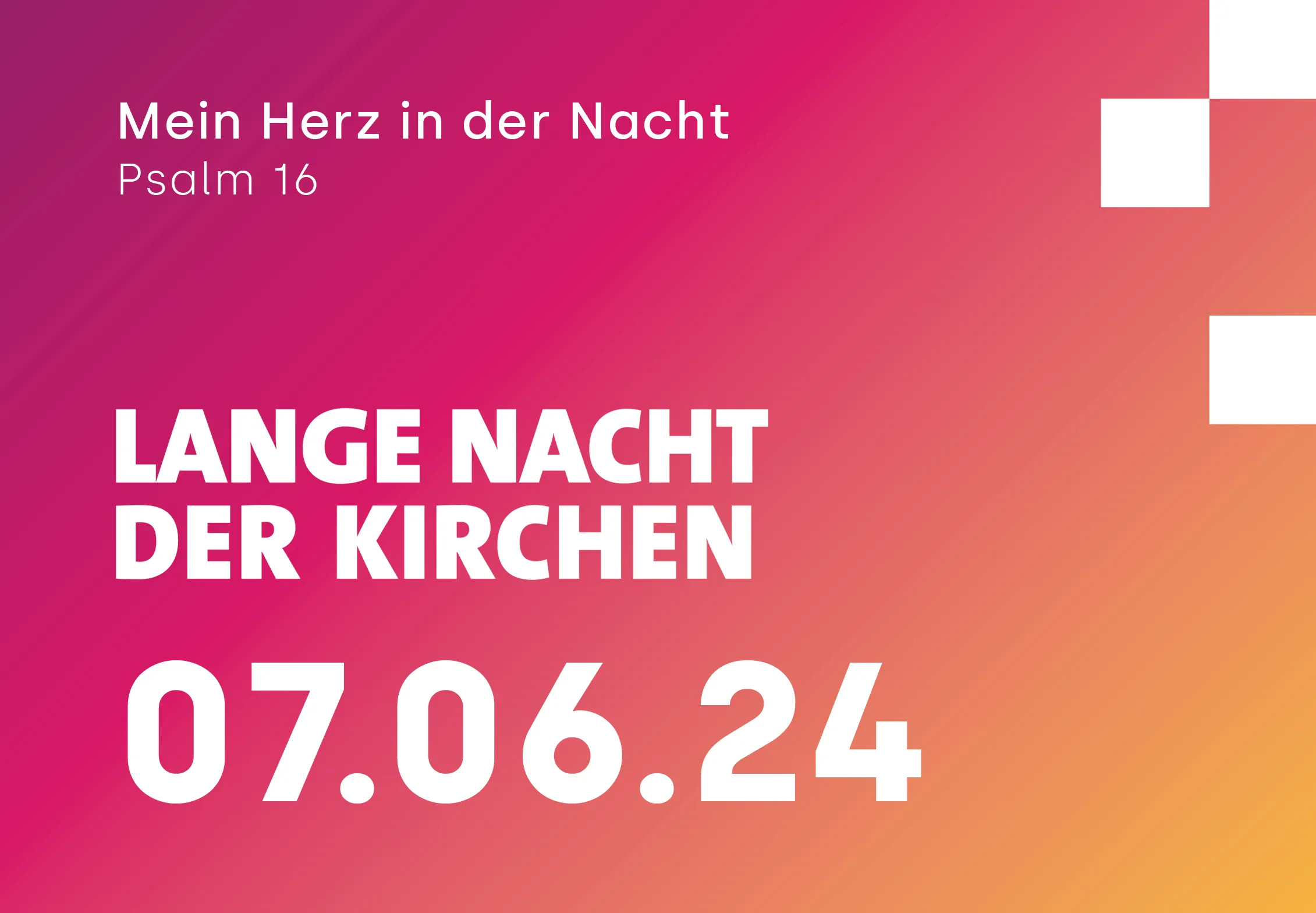 Lange Nacht der Kirchen 2024: Salzburg