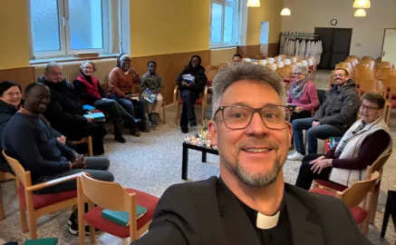 Gottesdienst-Selfie