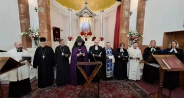 Gottesdienst des Ökumenischen Rats in der Armenisch-apostolischen Kirche