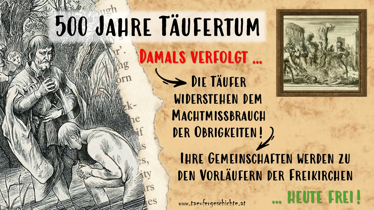 Ausstellung zum Täufertum im Jubiläumsjahr