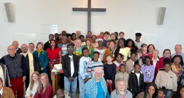 Gemeindefoto der EmK Linz am Ostersonntag, 05.04.2026.