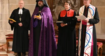 Abschlussgebet Wien, Deutschordenskirche