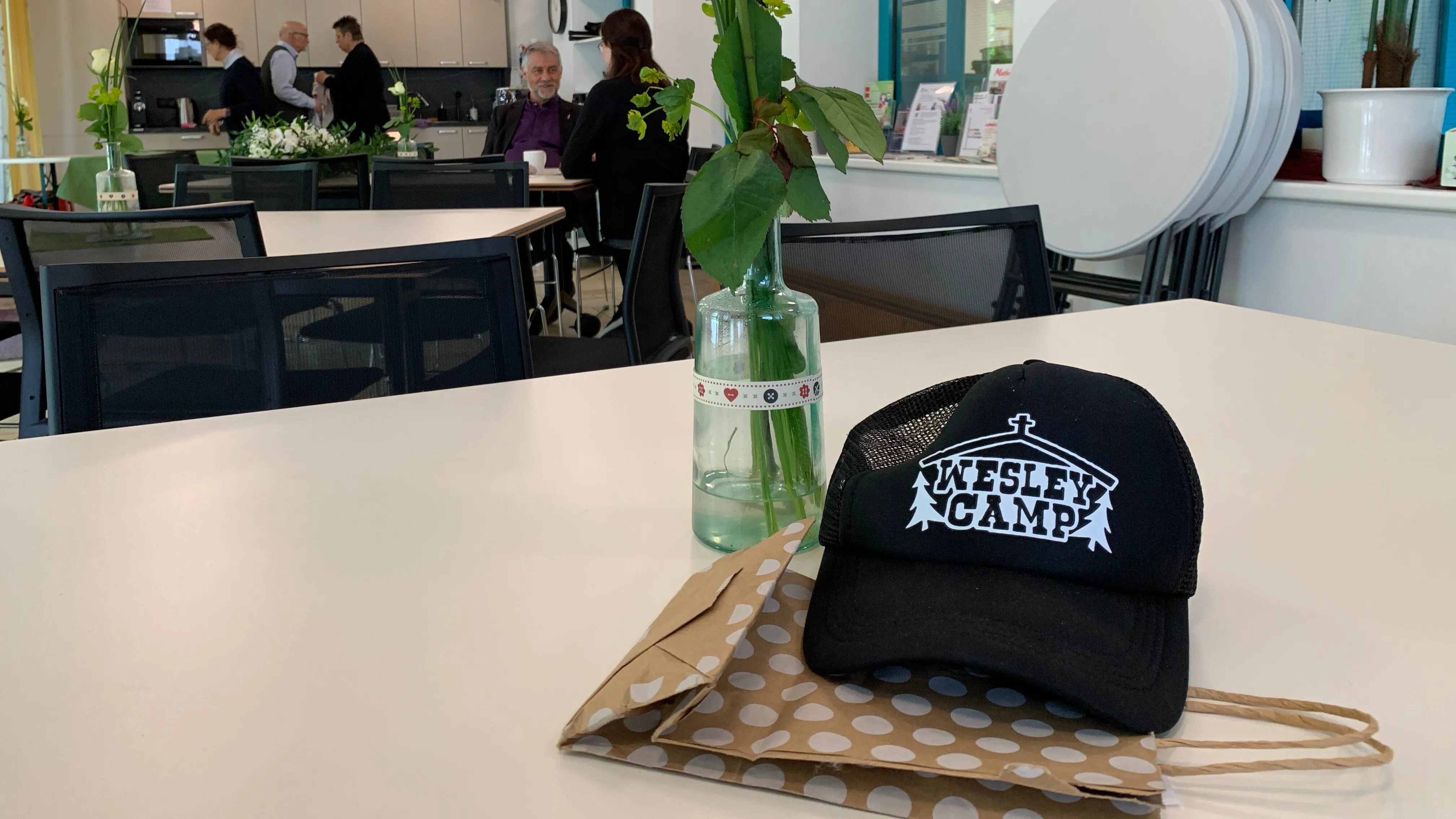 Geschenk des lettisch-methodistischen Jugendverantwortlichen