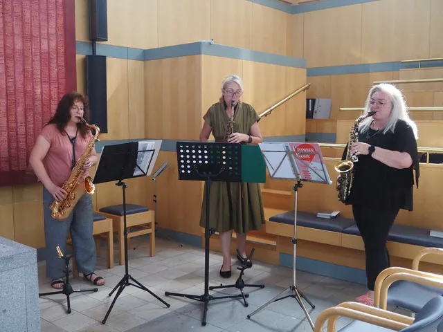 Saxkomplott: Konzert in der EmK Salzburg und beim Haus für Senioren