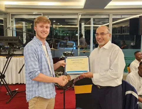 Congratulations to Daniel Mohr
