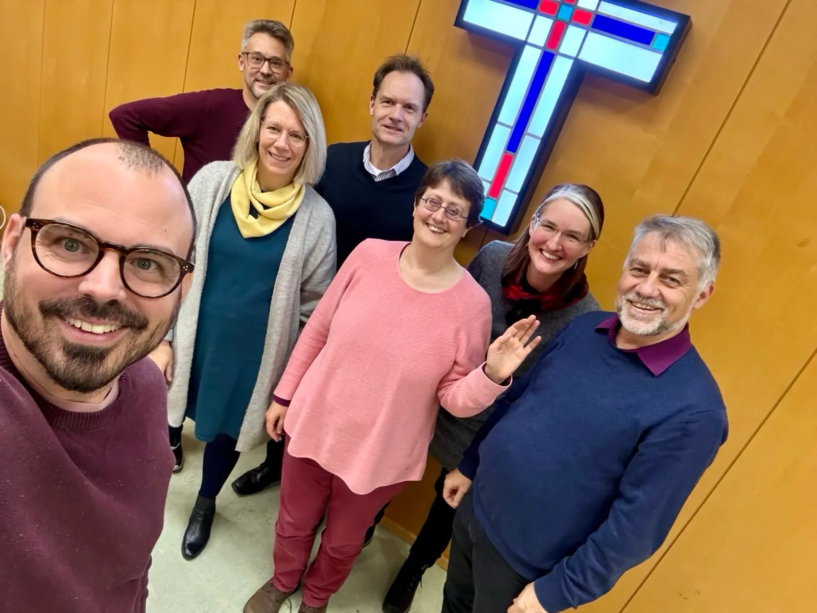 Bischof Zürcher und die Pastor:innen der EmK Österreich