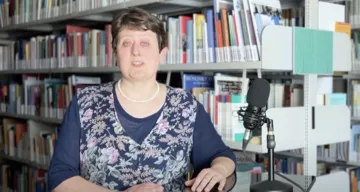 Esther Handschin stellt Beitrag vor