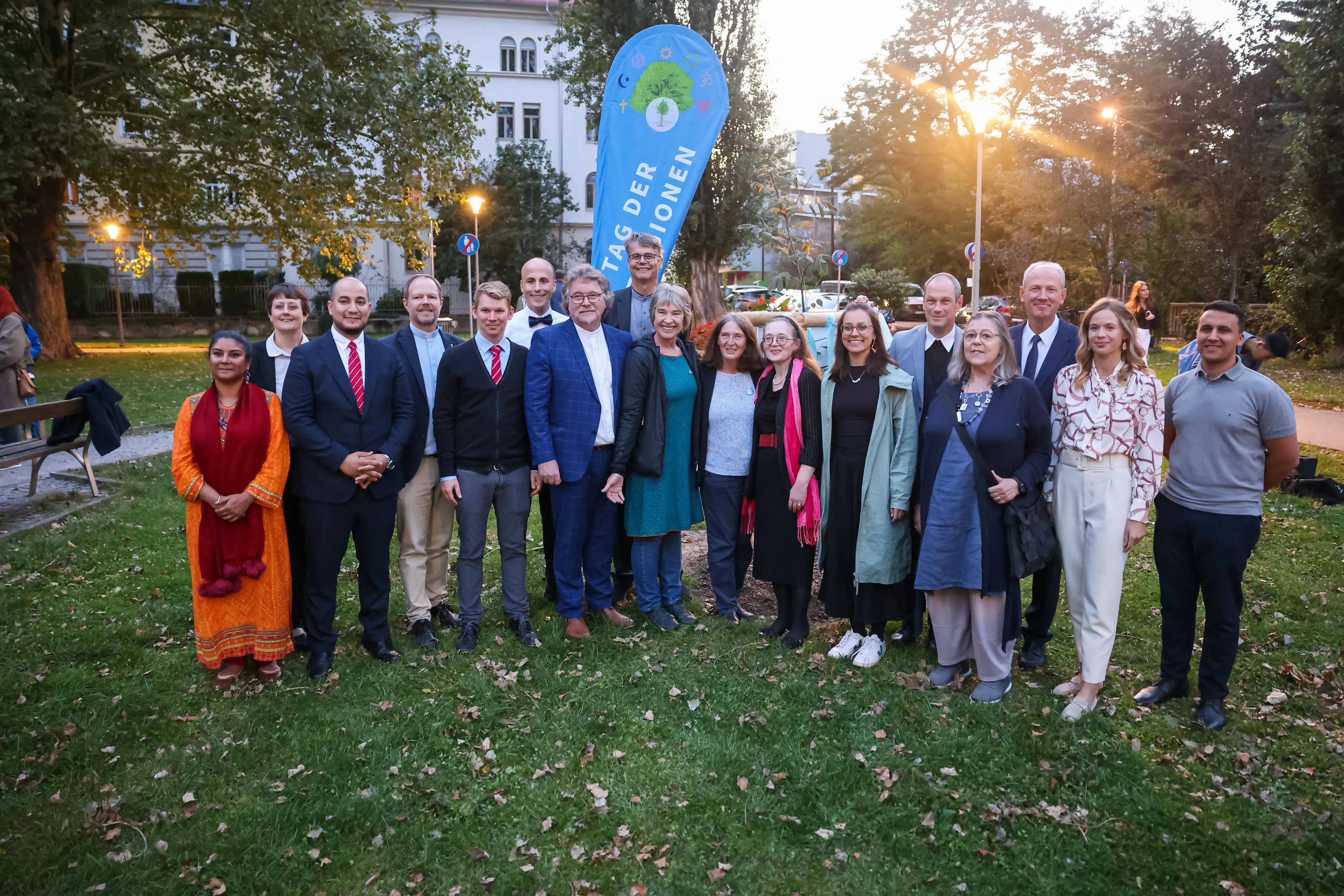 Vertreter*innen aus dem Interreligiösen Beirat Graz