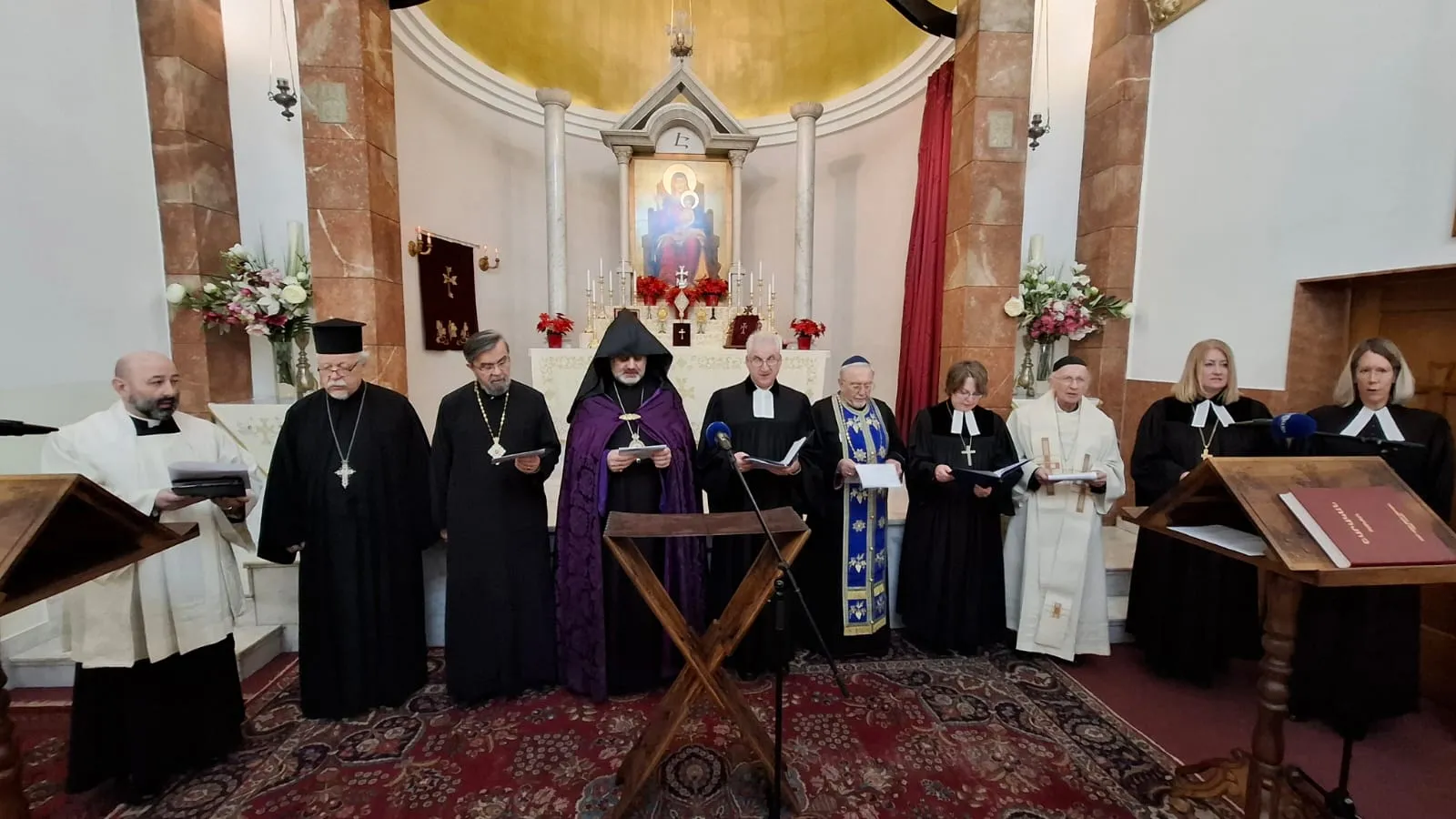 Gottesdienst des Ökumenischen Rats in der Armenisch-apostolischen Kirche