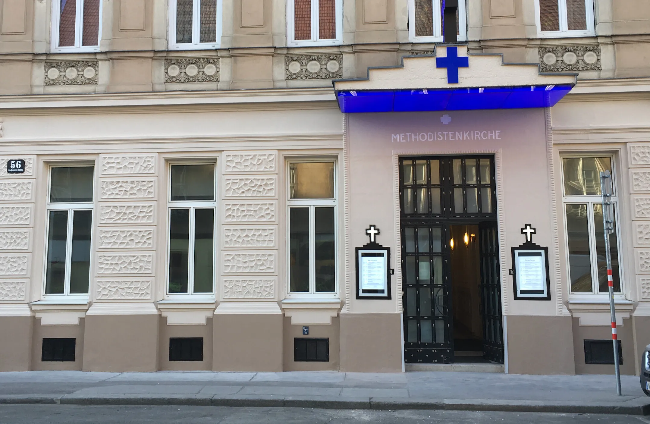 Die Kirche in der Sechshauser Straße 56, 1150 Wien